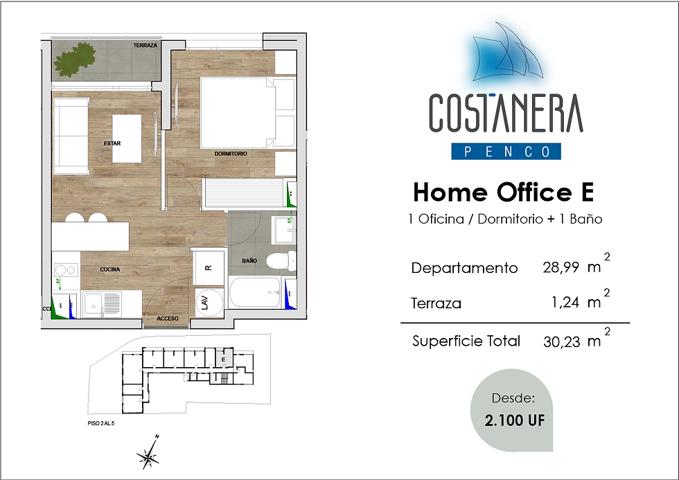 depto costanera H - E_