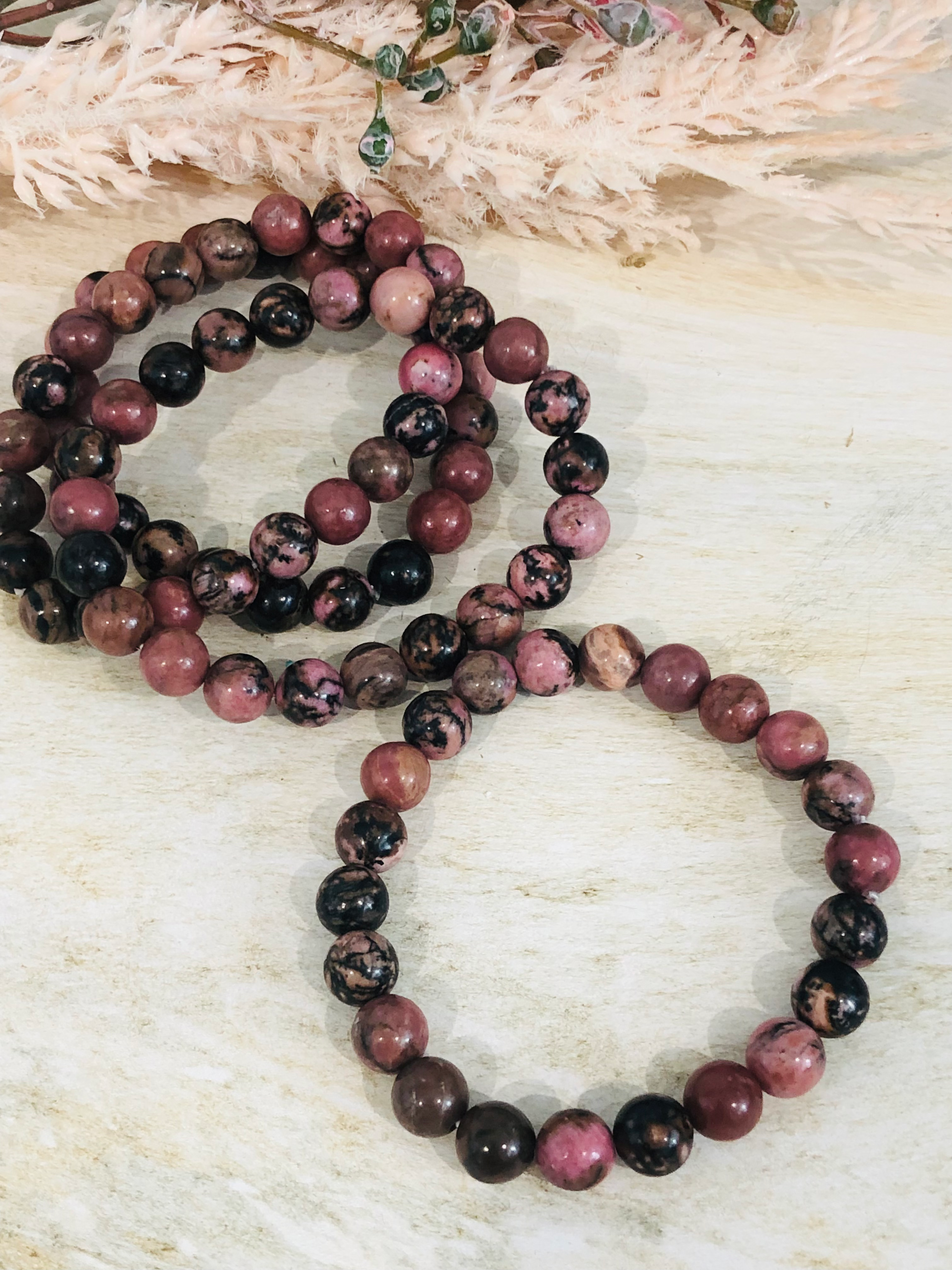 Rhodonite Bracelets 