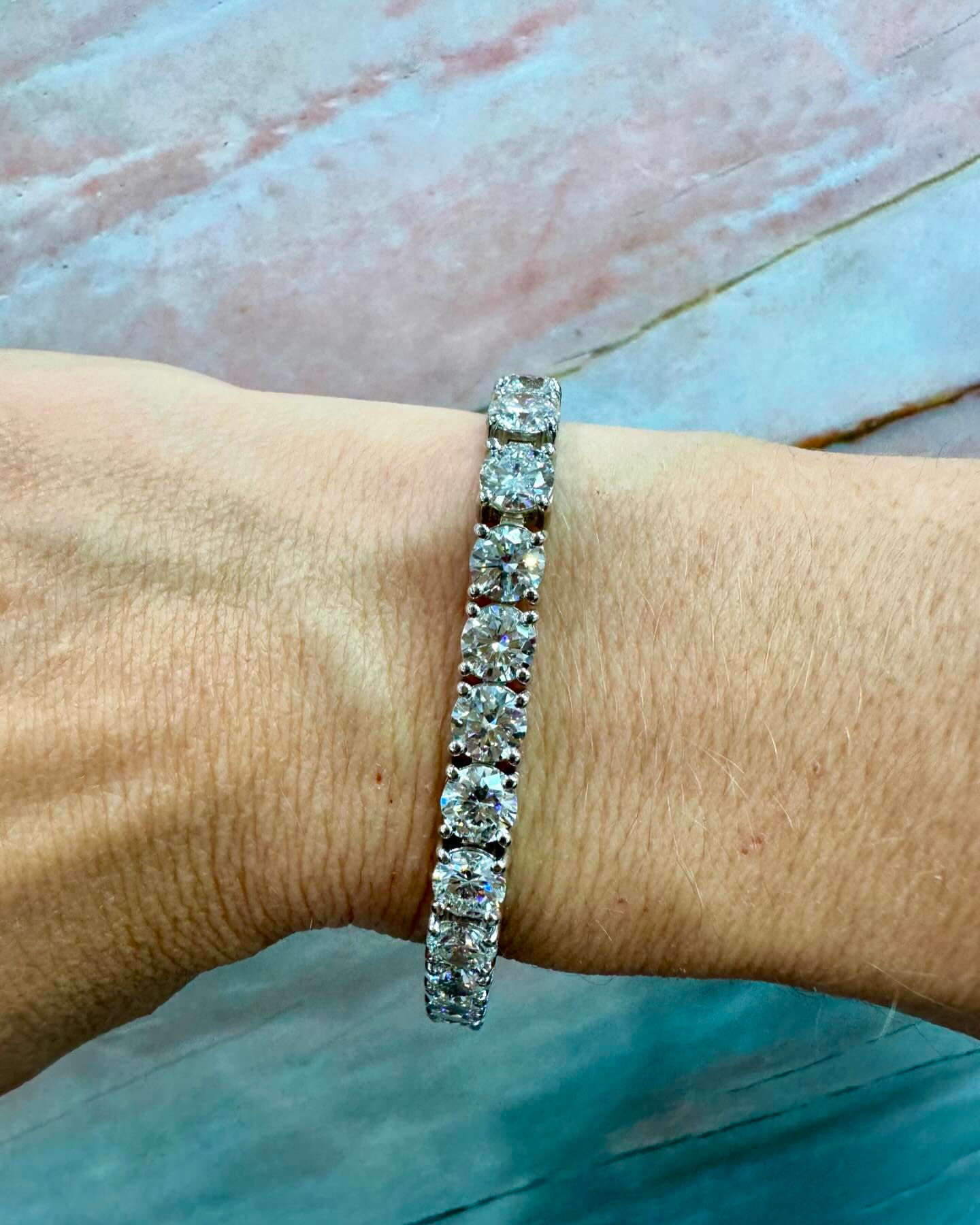 23ct (LAB) Diamond Tennis Bracelet