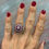 Thumbnail: Art Deco Ruby and Diamond Ring