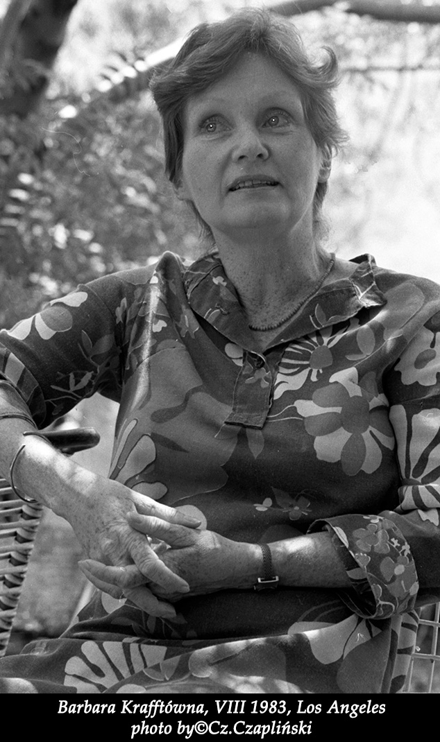 PORTRET z HISTORIĄ Barbara KRAFFTÓWNA