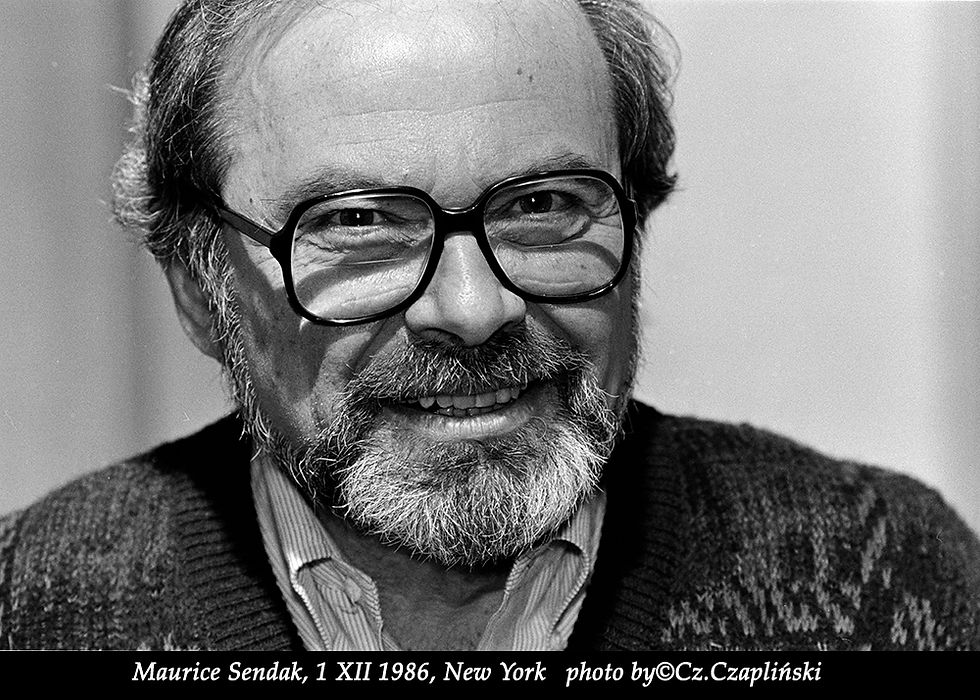 PORTRET z HISTORIĄ Maurice Sendak