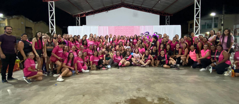 Aulão especial de Zumba movimenta o Outubro Rosa em Santana de Mangueira-PB