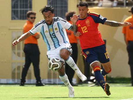 Final da Copa do Mundo vai para a prorrogação após empate entre Espanha e Argentina