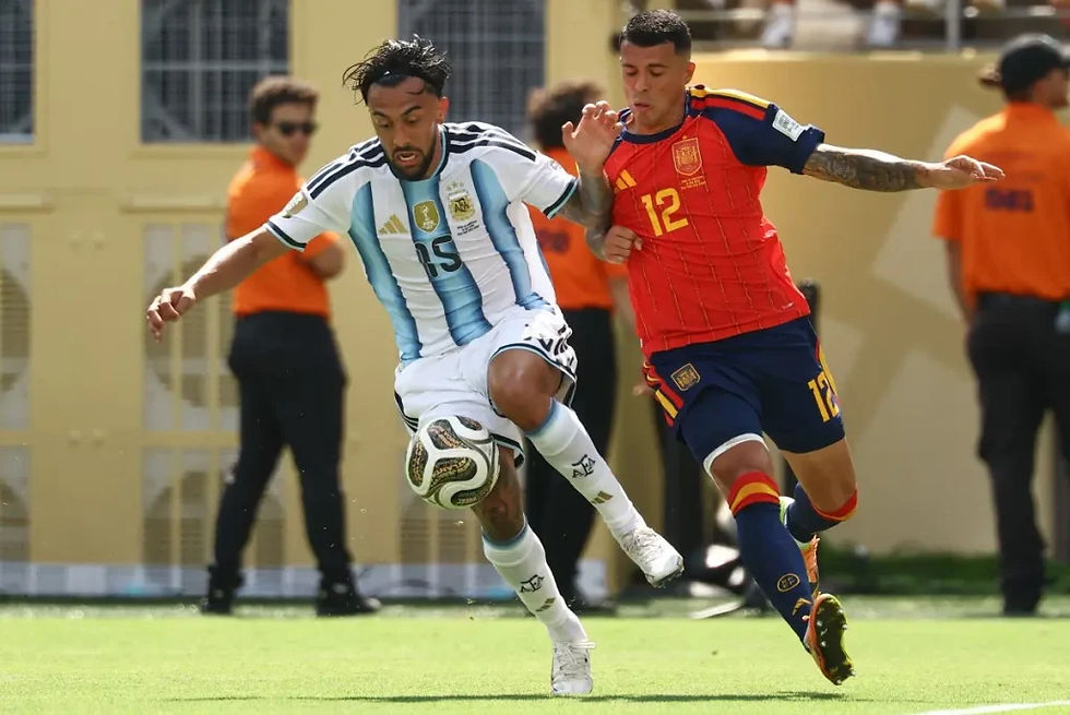 Final da Copa do Mundo vai para a prorrogação após empate entre Espanha e Argentina