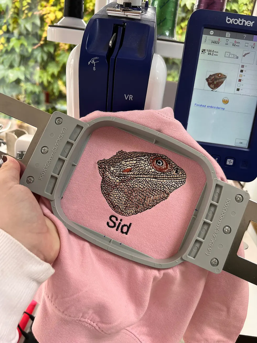 Personalised Embroidered Pet Portrait Children’s Sweatshirt