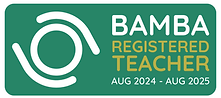 BAMBA registered teacher