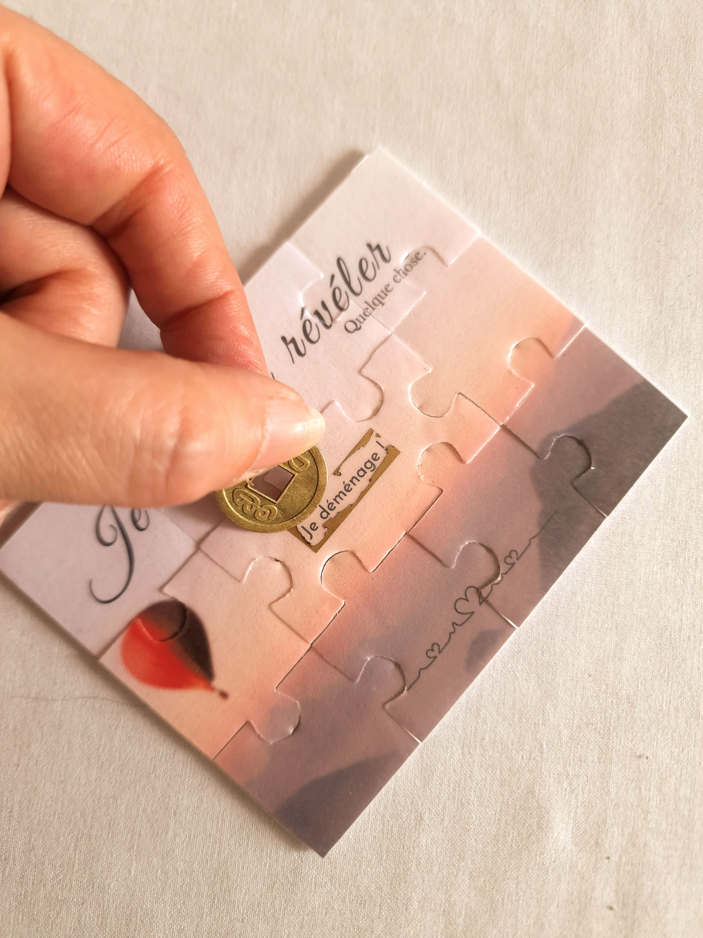 Cadeau personnalisé - REVELER | Je dois te révéler quelque chose | Fragment