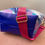 Thumbnail: Lilac Pink and Blue Shell Vegan Leather Handbag