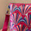 Thumbnail: Magenta Shell Velvet Handbag