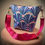 Thumbnail: Lilac Pink and Blue Shell Vegan Leather Handbag
