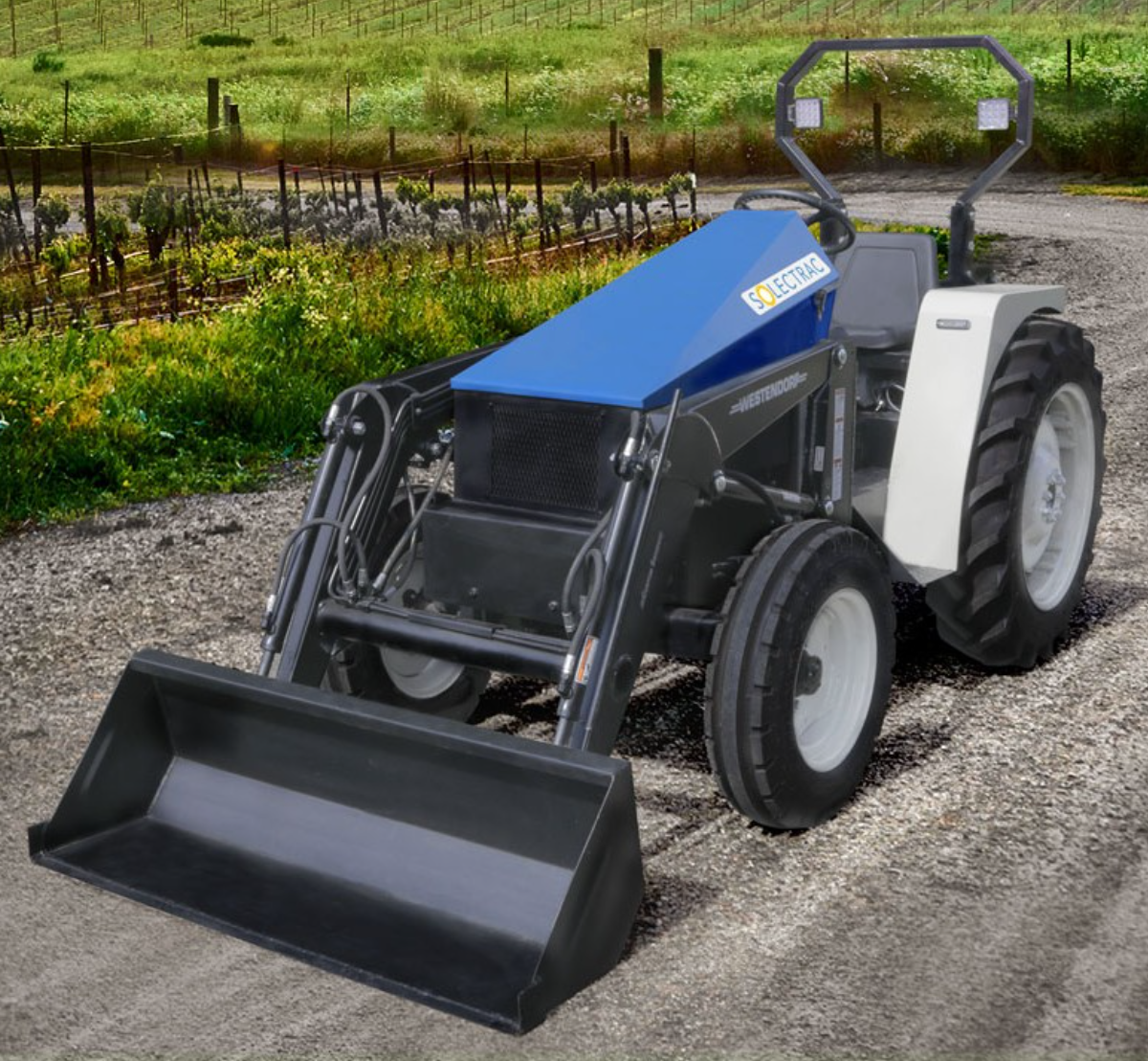 Tractor Eléctrico Solectrac eUtility