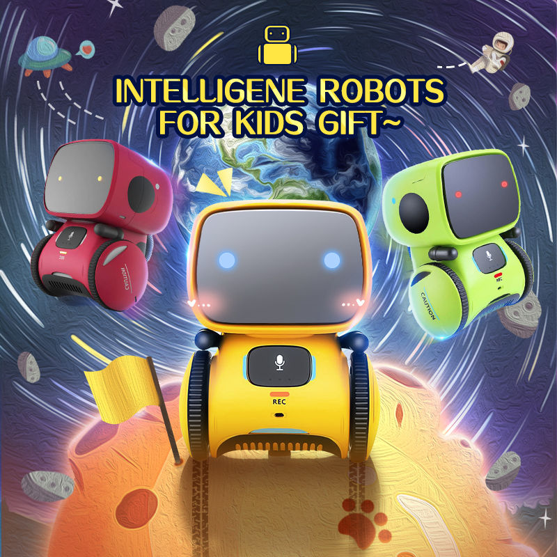Toy Robot Voice Control Interactive Robot Cute Toy Smart Robot for Kids Dance Vo