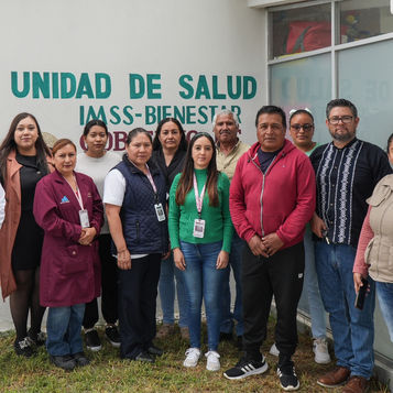 En Hidalgo, contribuye comunidad en la mejora de centros de salud IMSS-Bienestar