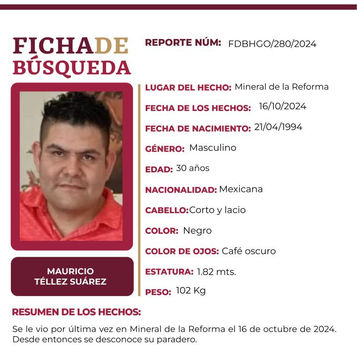Mauricio Téllez necesita de tu valiosa ayuda para volver a casa