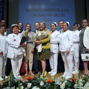 Especialistas del Issste reciben Reconocimiento Nacional a la Calidad en Salud 2024