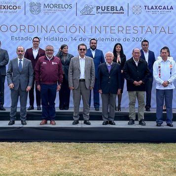Autoridades de seis entidades se reúnen en Hidalgo para trabajar por la paz