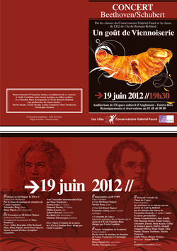 PROGRAMME CONCERT