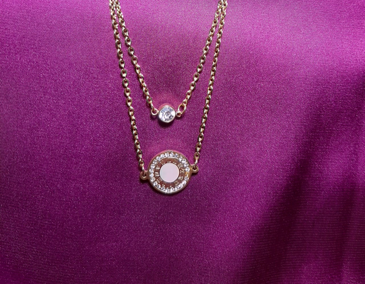 Gold necklace