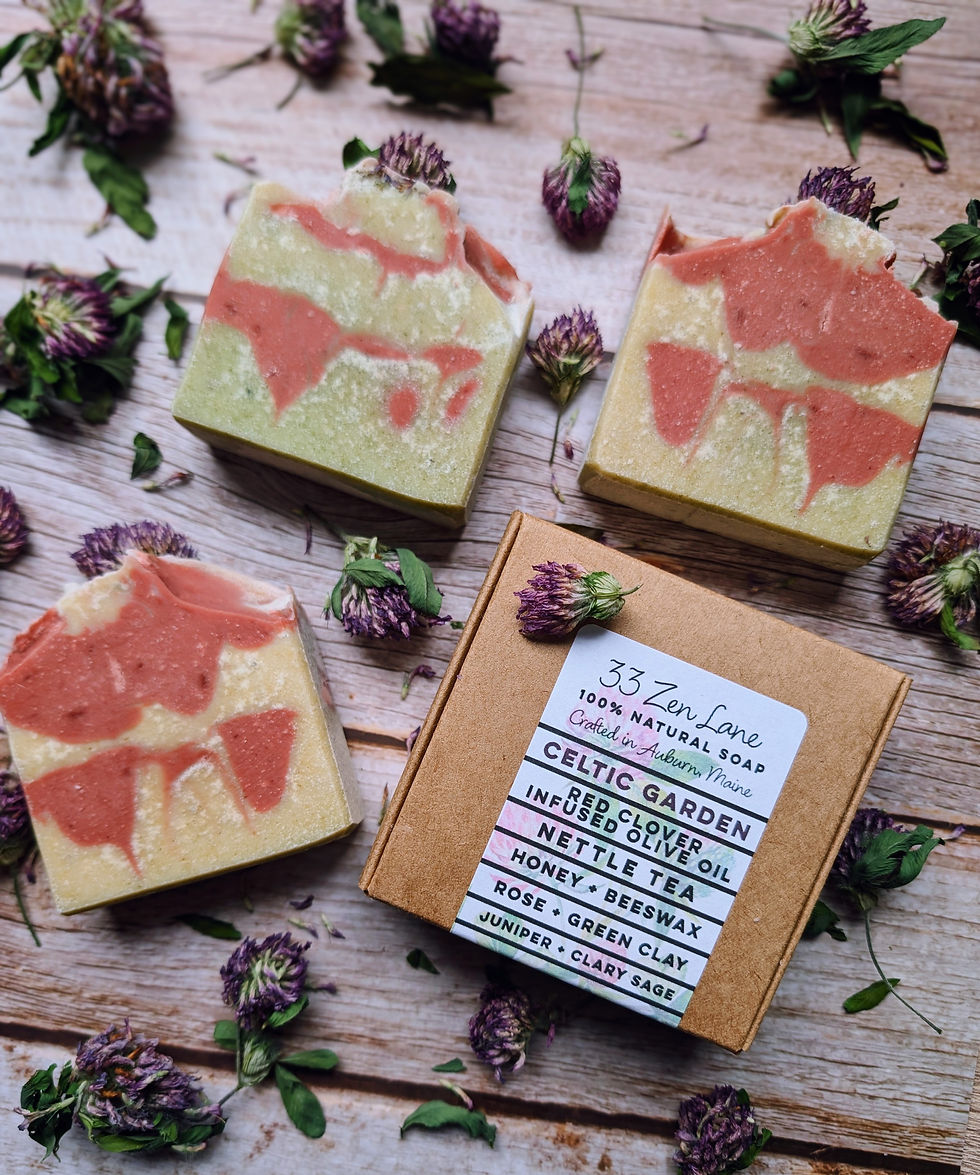 Thumbnail: Celtic Garden, Red Clover + Nettle Soap