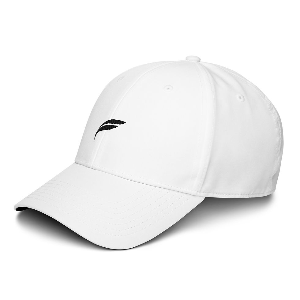Miniaturbild: adidas Cap, dad hat, Modellbild, Mockup, white, black, turnen, sport