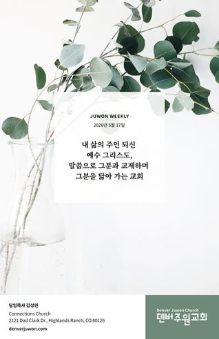 2026년 5월 17일 주보