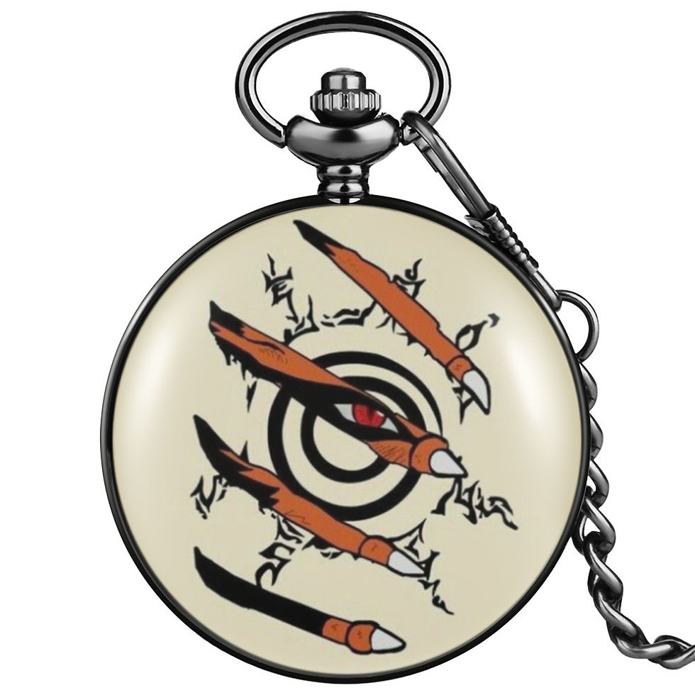 Thumbnail: Anime Pocket watch Collection Naruto\ Dragon Ball Z/One Piece