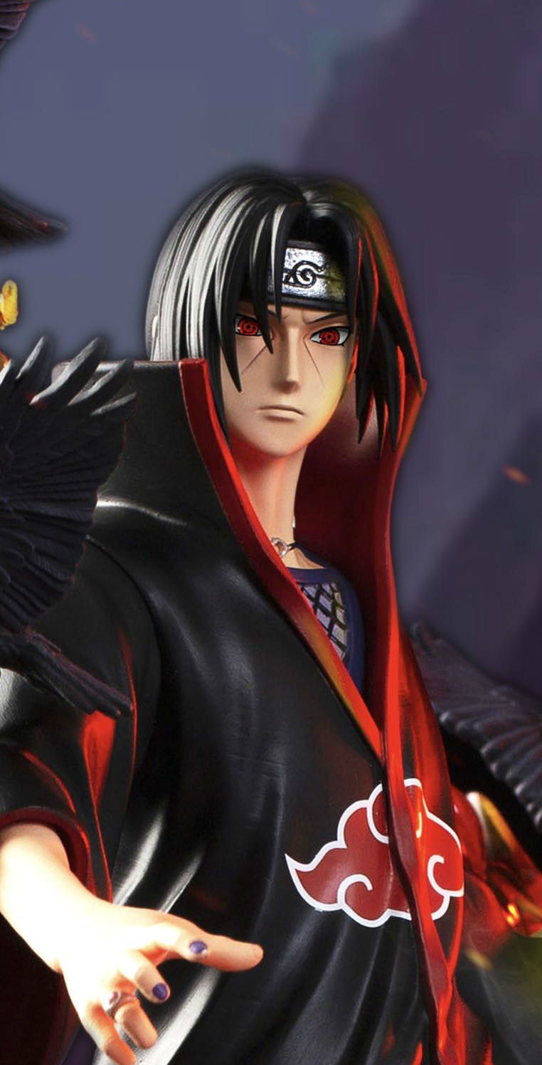 Naruto 1/7 Uchiha Itachi GK Global Limited 300pcs Double platform+ ...