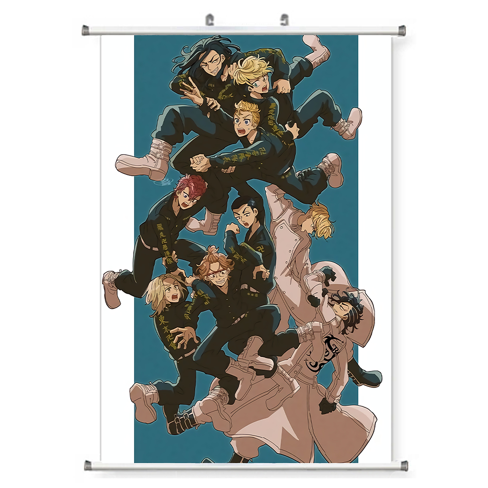 Thumbnail: Anime Wall scroll 600*900mm Poster OnePunch Man\ Tokyo Revenger\ Tokyo Ghoul\Ghi