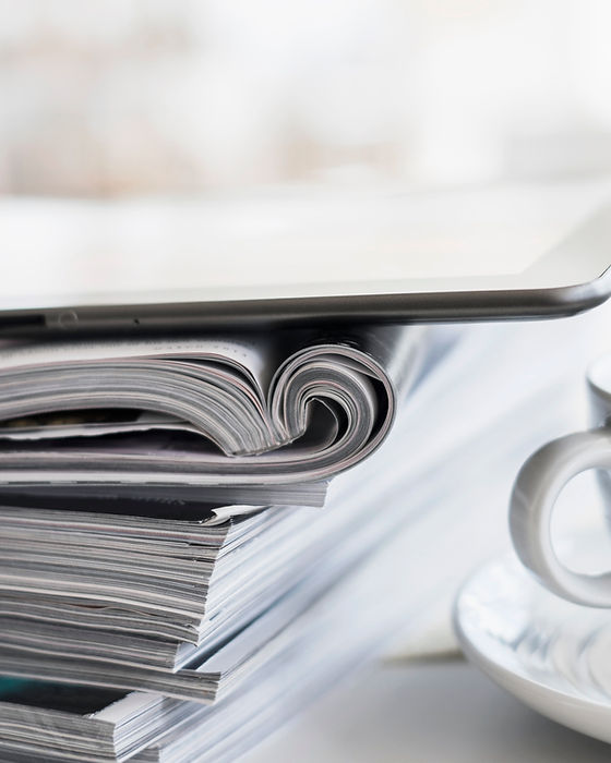 Coffee and Magazines