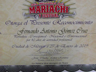 GRACIAS POR RECONOCIMIENTO................