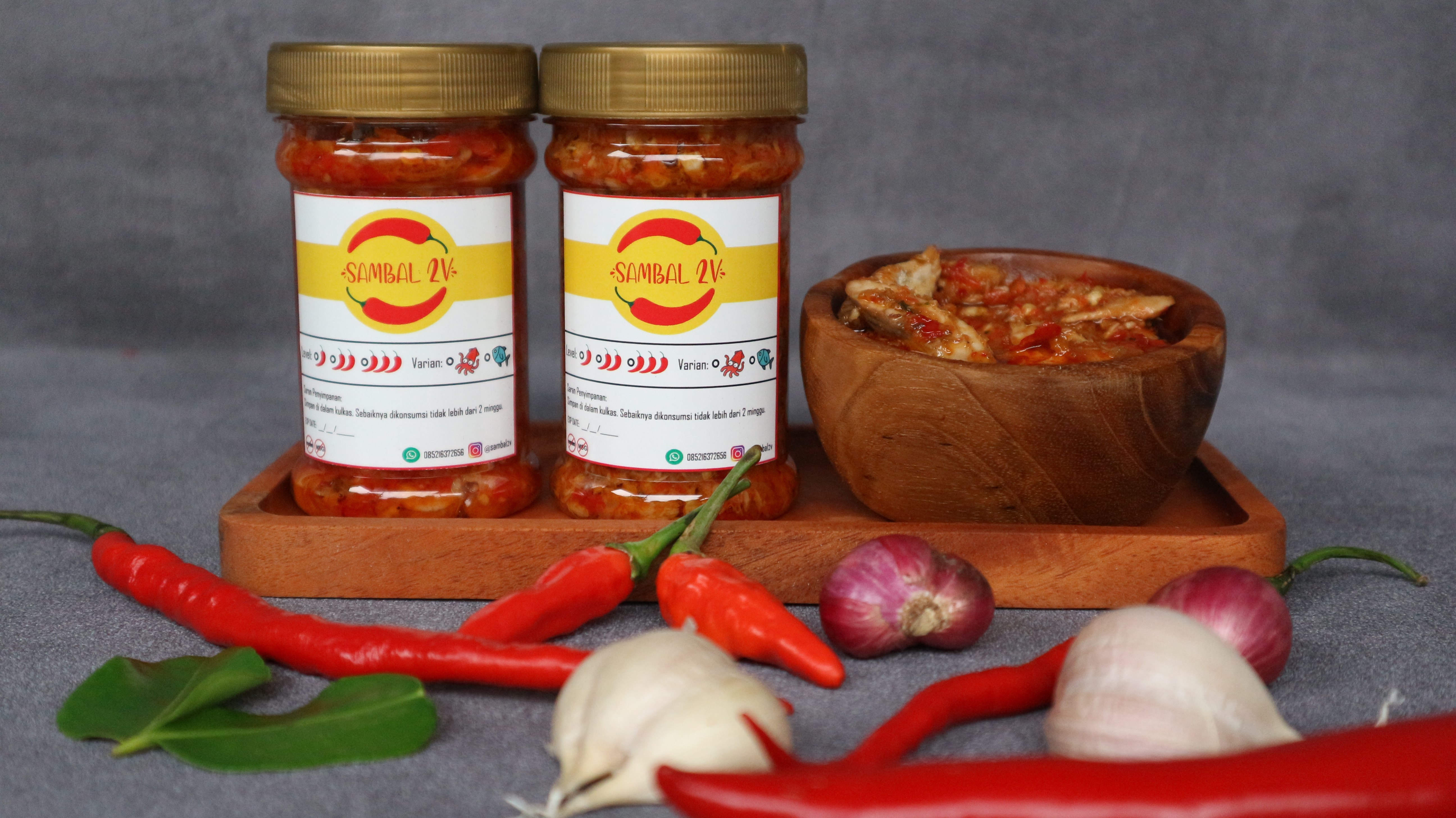 Sambal 2V Cakalang Pedas Geli