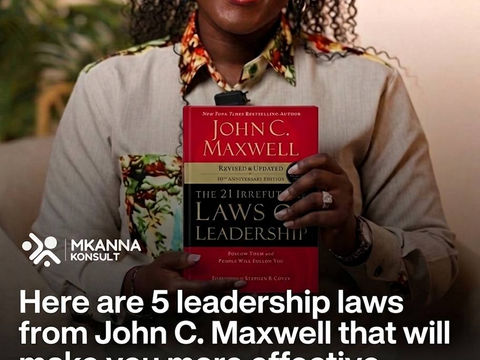 5 laws from the 21 irrefutable laws of leadership that will make you better at leadership almost immediately