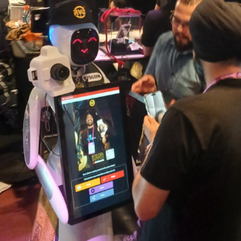 RYOCoin booth at Blockchain Futurist event