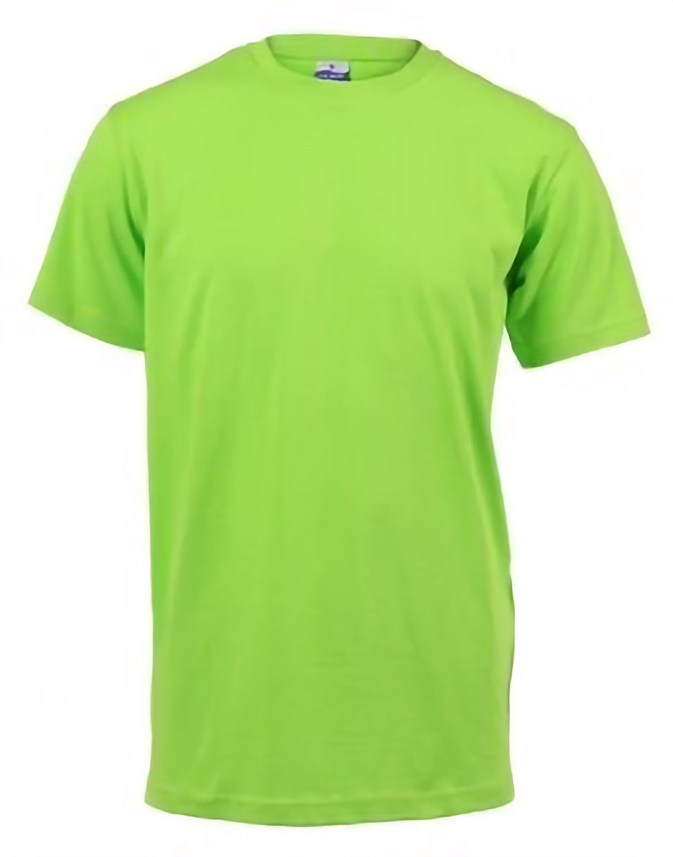 Thumbnail: Neon Green unisex crew neck T 