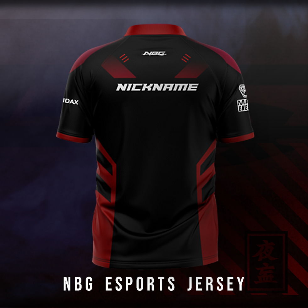 NBG ESPORTS JERSEY (BACK)