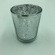 Silver Mercury Glass Votives