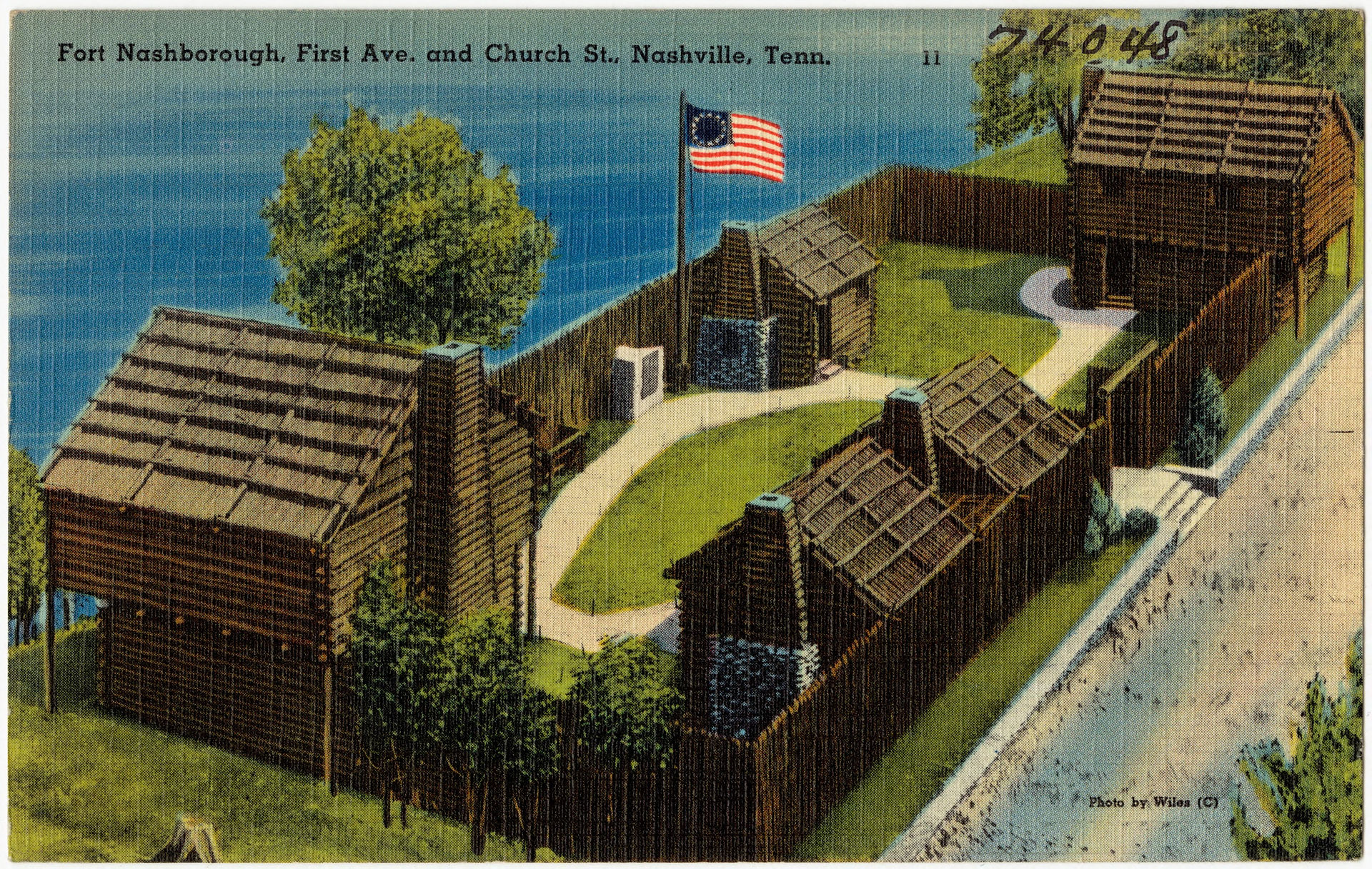 Ft Nashboro Post Card