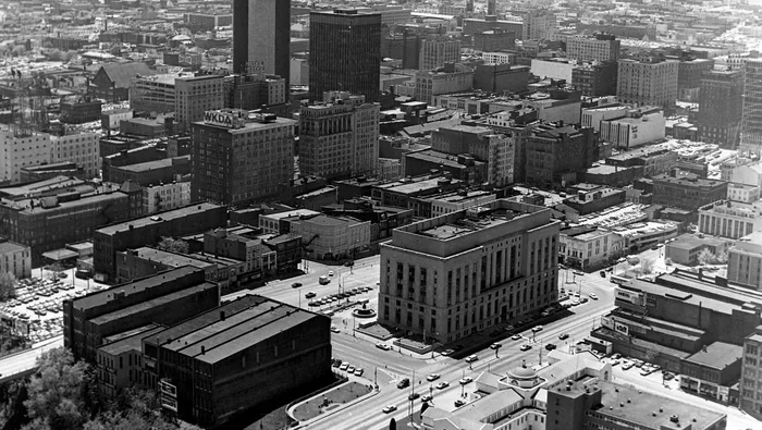 Downtown Nashville in the 1960s