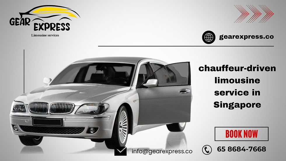 chauffeur-driven limousine service in Singapore