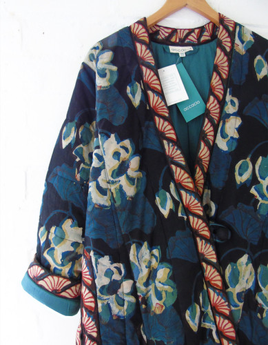 Domingo QUILTING LONG COAT Long Coat Pattern | AinaSewingPatterns