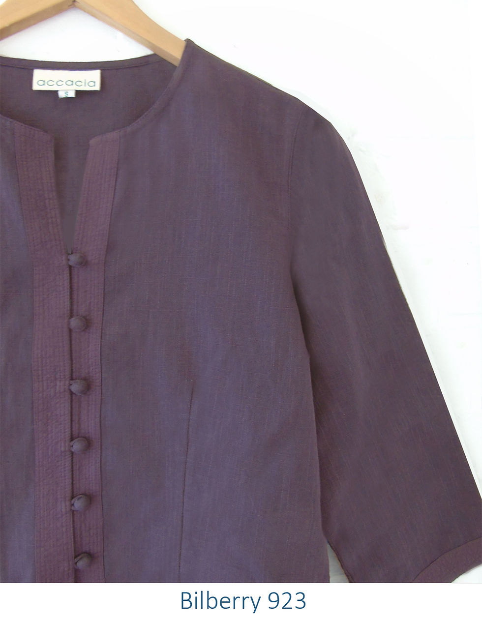 Thumbnail: Loop Button Tops - Plain Colours