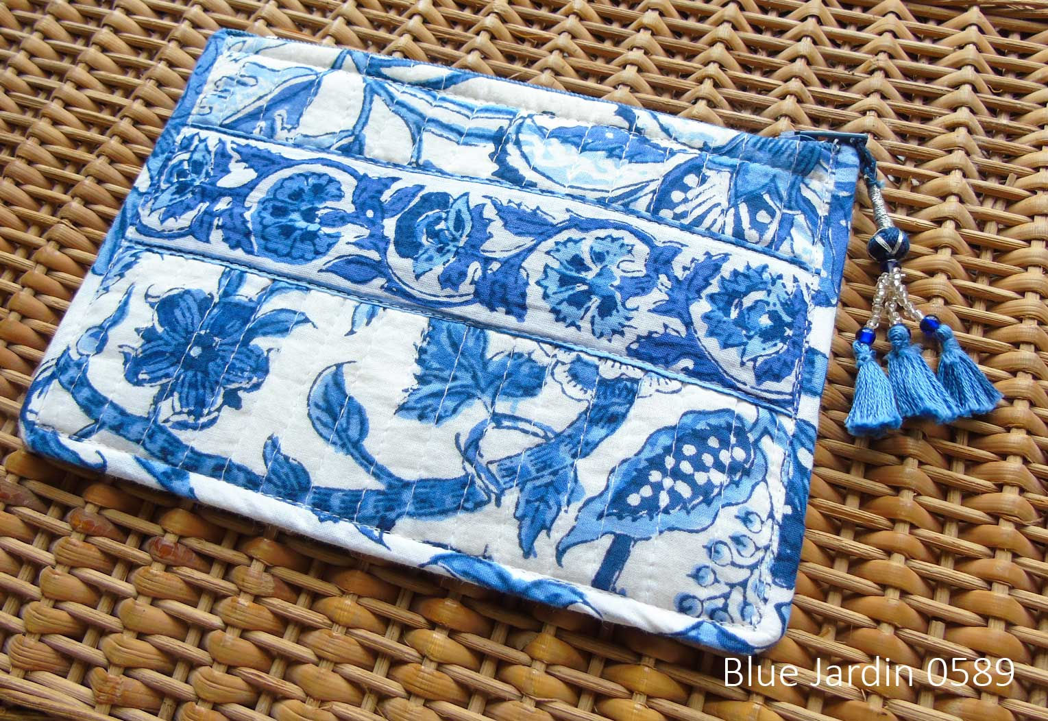 Makeup Bags - Singing the Blues & Greens