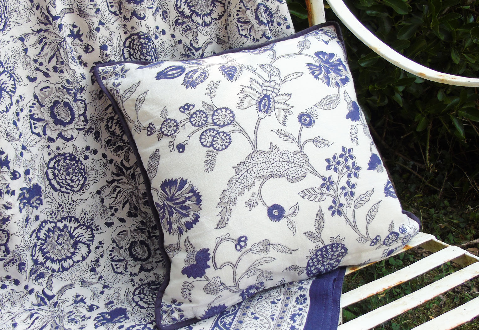 Cushions Quilted Botanical Collection