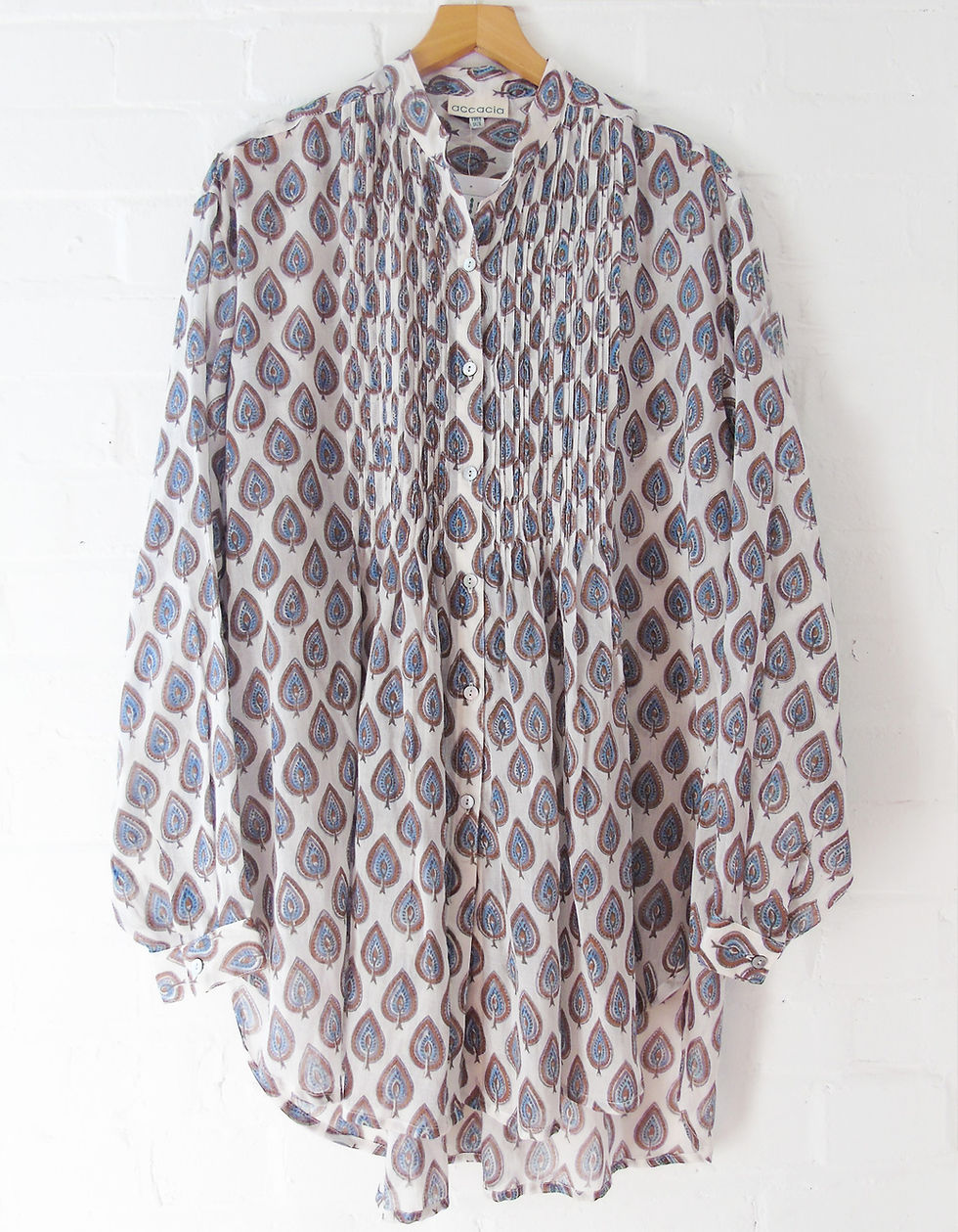 Thumbnail: Pintucked Shirts - Botanical