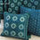 Thumbnail: Cushions Quilted 'Singing the Blues & Greens'