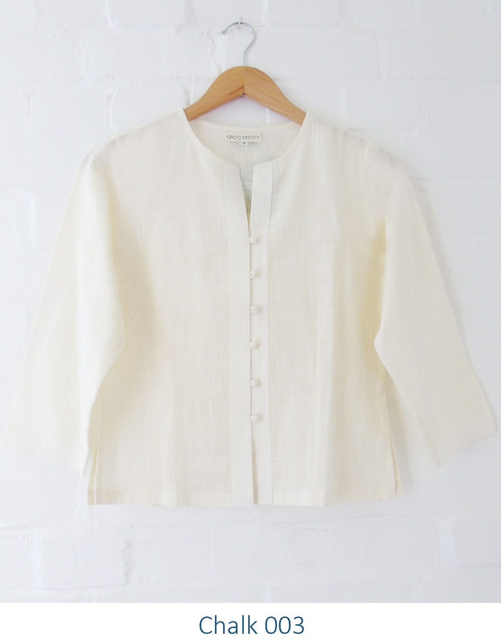 Thumbnail: Loop Button Tops - Plain Colours