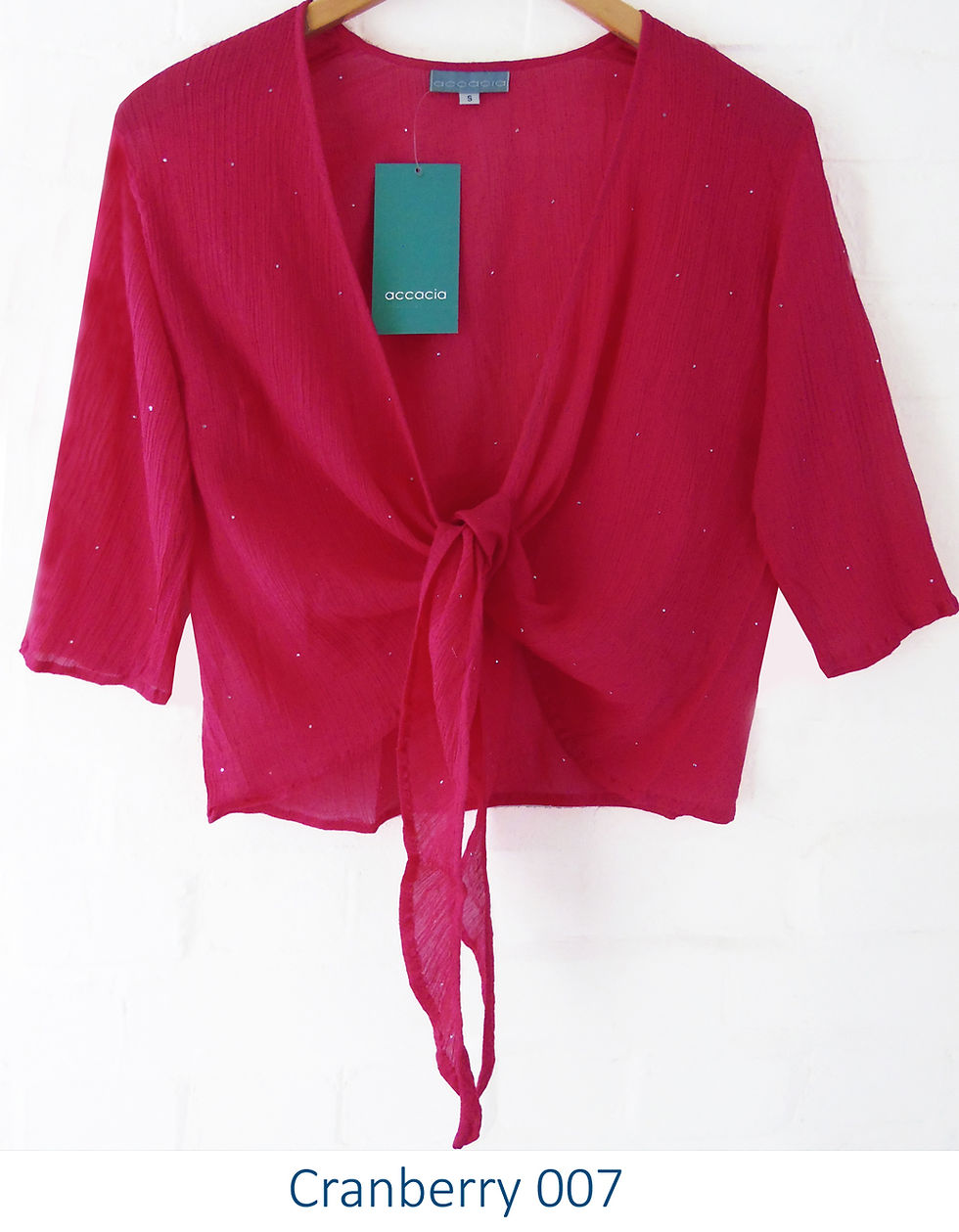 Thumbnail: Knotted Sequin Tops