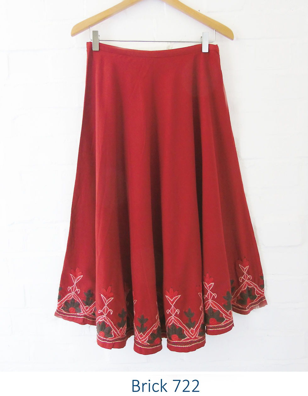 Thumbnail: SALE Bias Embroidered Skirts