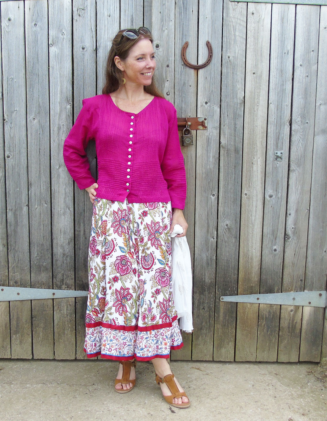 SALE Crinkled Skirt